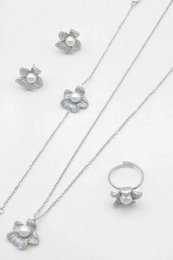 Parure de bijoux en acier inoxydable