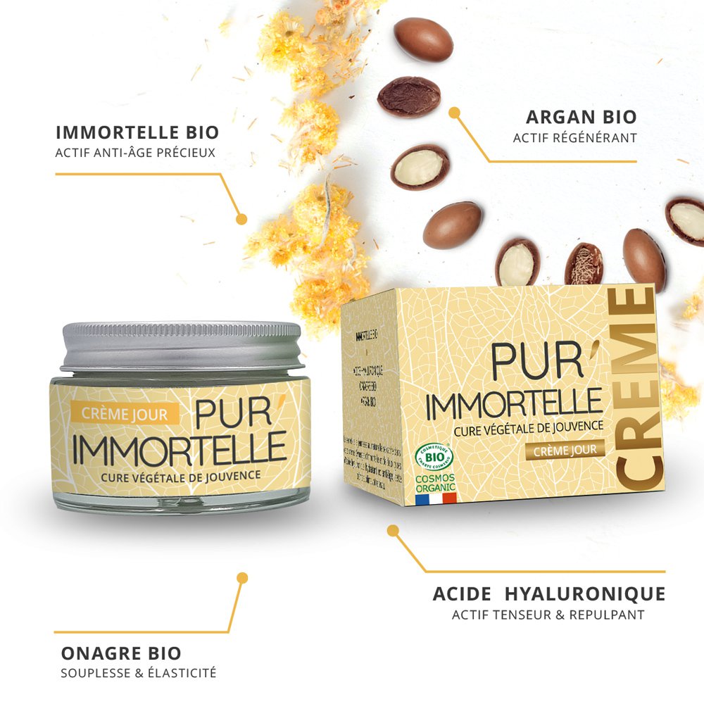 PUR'IMMORTELLE DAGCREME - ANTI-AGEING 50ml