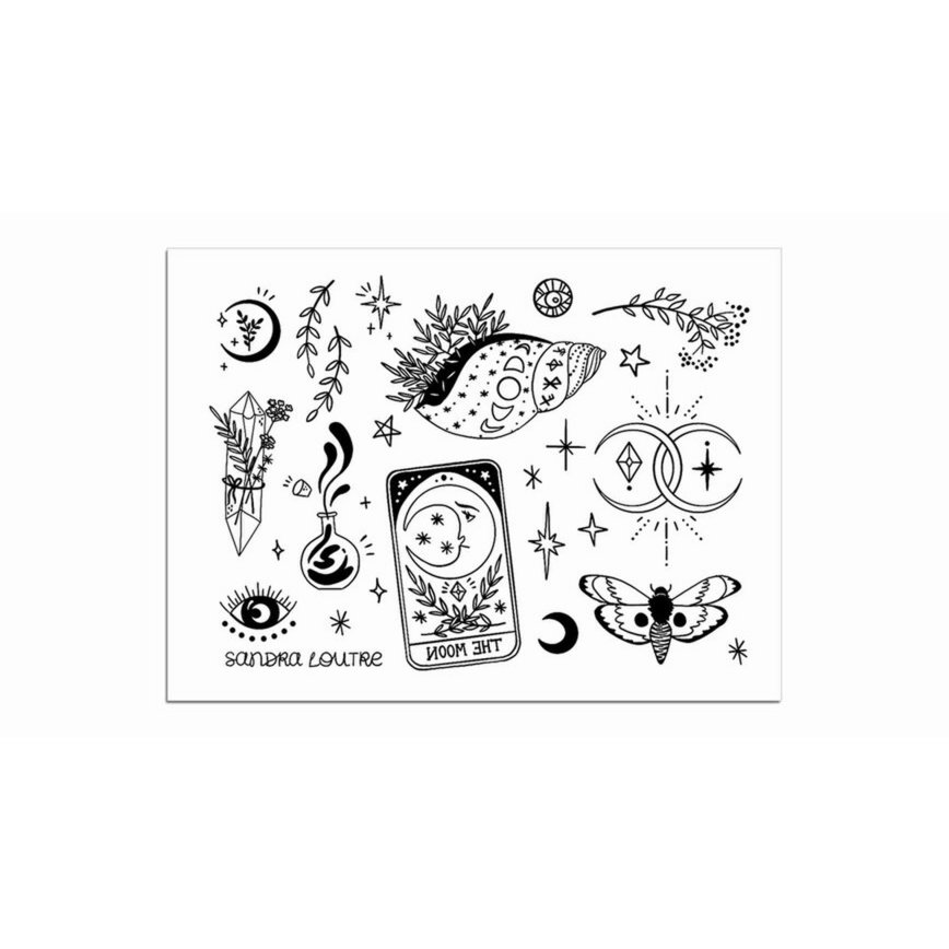 Tijdelijke tattoo: geheime mini talisman