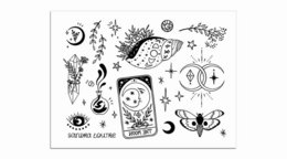 Tijdelijke tattoo: geheime mini talisman
