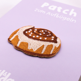 Patch cinnamon roll patch Sweden shirt printed - Kanelbulle gift shirt decorate iron on patch Sweden gift