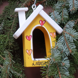 Bird Villa - Feeding House Mountain Hut Mini - "Love Nest"