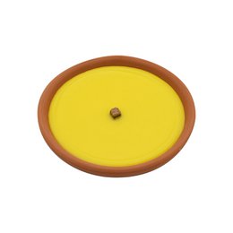 świece cytronelowe 8h na doniczkę z terakoty 17 cm do ogrodu