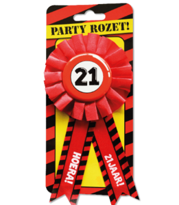 Paperdreams Party Rosetten - 21 Jahre