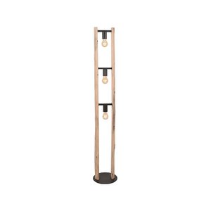 Hazer Woody Floor Lamp - Natural - Wood - One size 25 x 150 x 25 cm