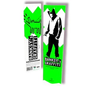 Banksy "Soft-Touch" Bookmark - Choose Your Weapon
