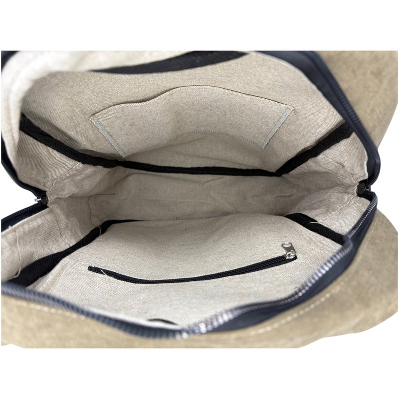 Rucksack - Indigen - Khaki - 35 x 26 x 11,5cm