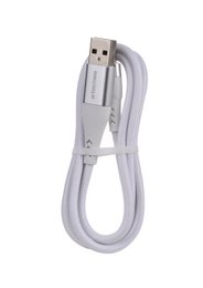 CARGADOR LIGHTNING/TYPE-C Y USB 2 EN 1 DE 1M