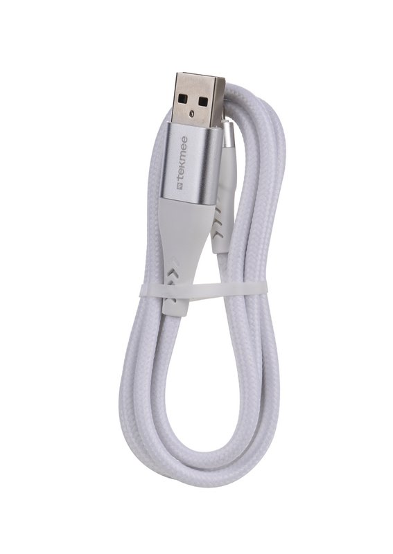 CARGADOR LIGHTNING/TYPE-C Y USB 2 EN 1 DE 1M