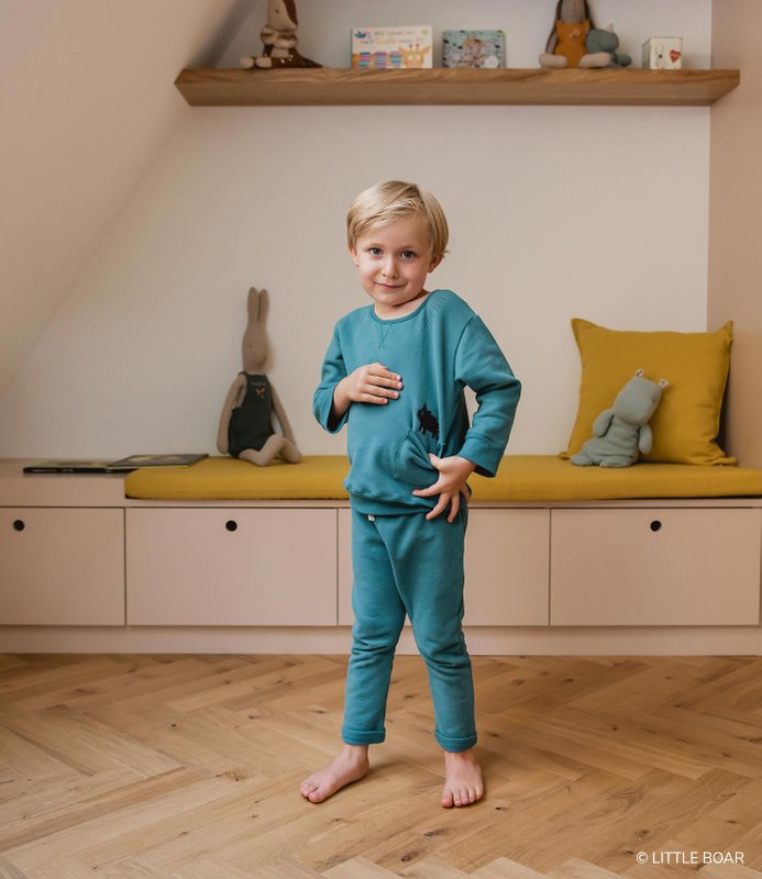 Sweter Marli | Zielony las