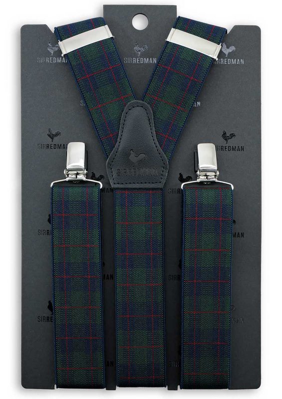 Sir Redman suspenders Roy MacGregor