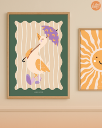 Affiche de la chambre d'enfants GOEE GOREJE