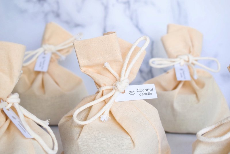 Świeca Zapach Kokosa | 45h aromatycznej świecy