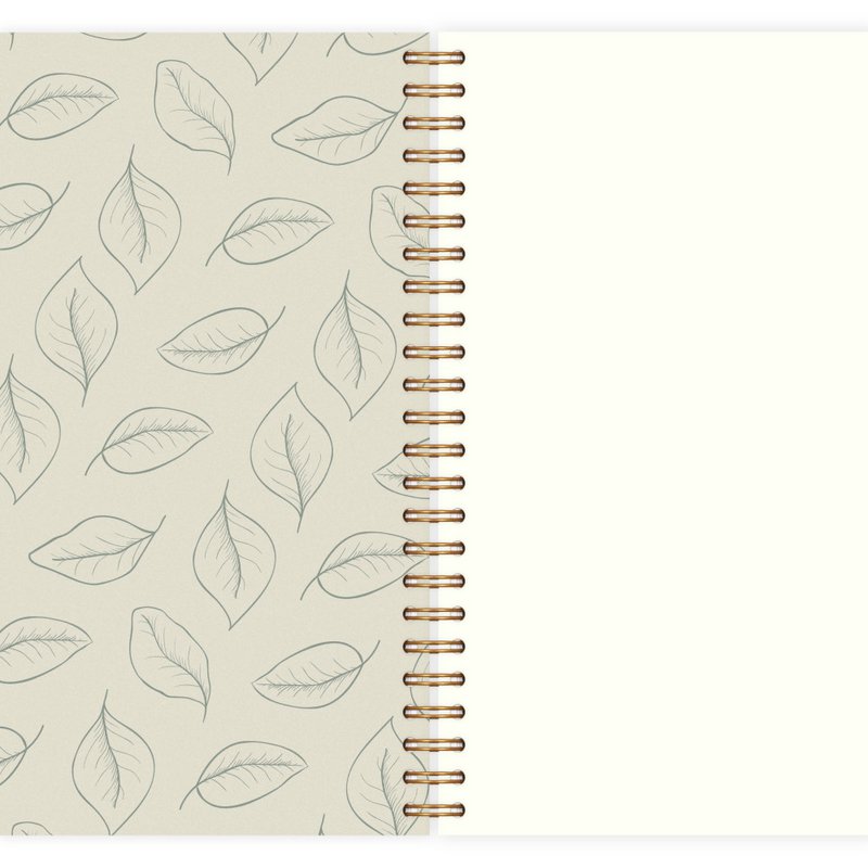 Notepad Leaves A5