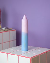 Pastels de bougies de l’Avent, calendrier de Noël