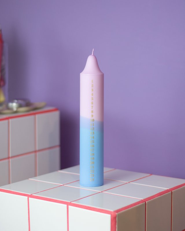 Pastelli Per Candele Dell'Avvento, Calendario Di Natale