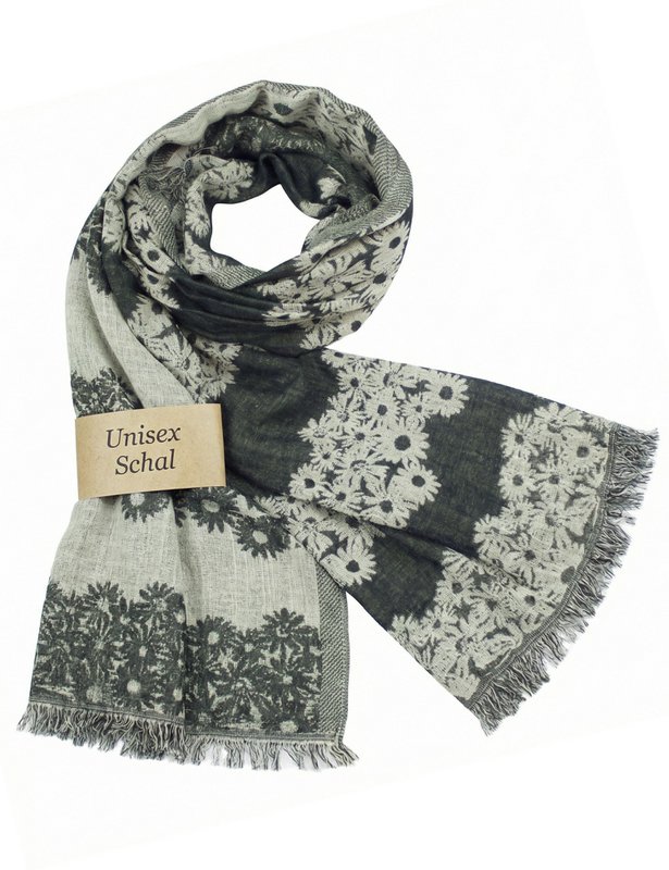 Sunsa dames sjaals, winter sjaalhals gemaakt van katoen en viscose, damesjaals voor herfst/winter, multifunctionele doek als een sjaal/sjaal of stal/schouderdoek