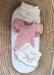 Creamy White Boho Knotted Headband