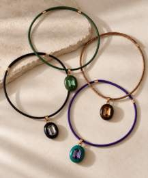 Imperfectly Precious Magnetic Choker -Swarovski Crystal