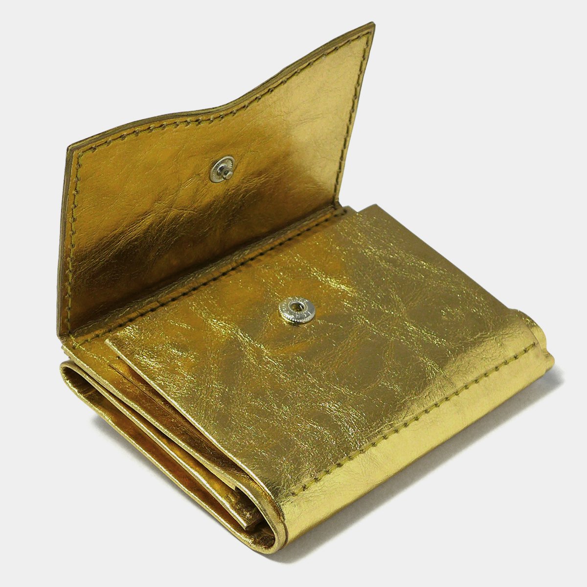 Minimal Wallet Gold Sun - casual paper made of paper with a golden yellow look