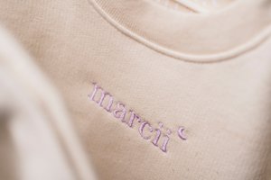 HOODIE "PureNature" - Stick Flieder
