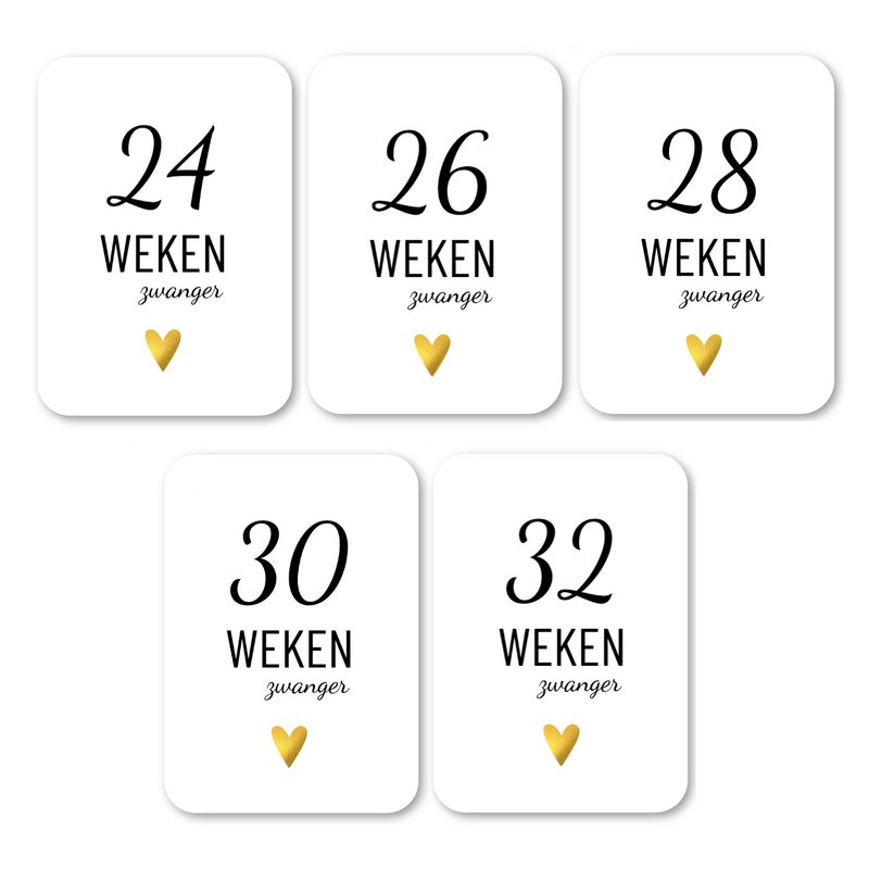 Milestone Cards - Pregnant