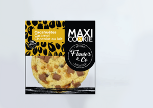 Maxi Cookie cacahuète - caramel - chocolat au lait
