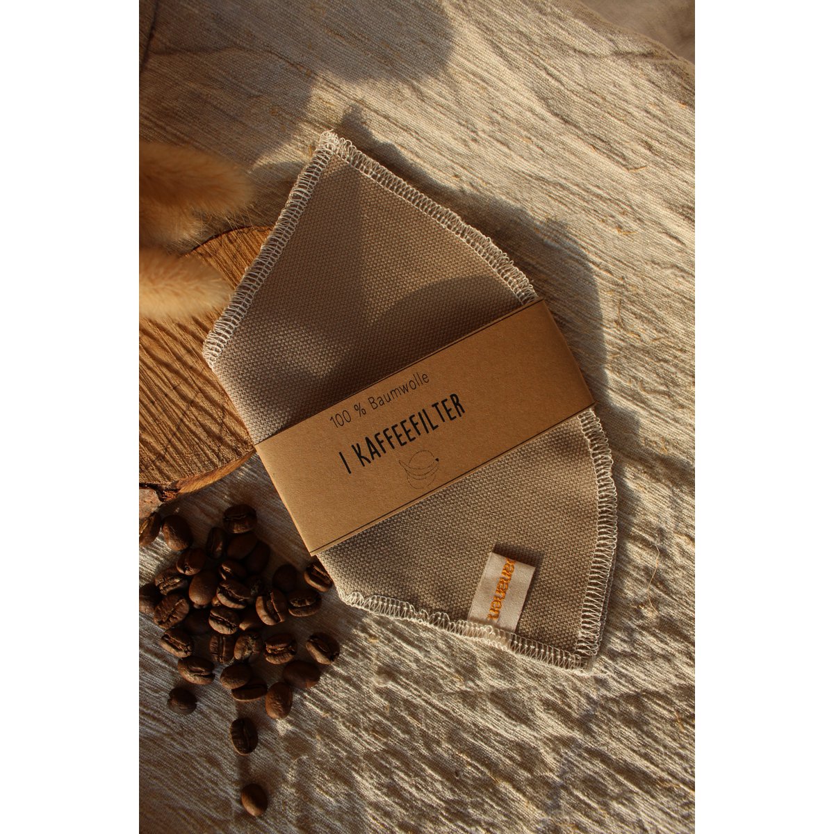 Reusable cotton coffee filters