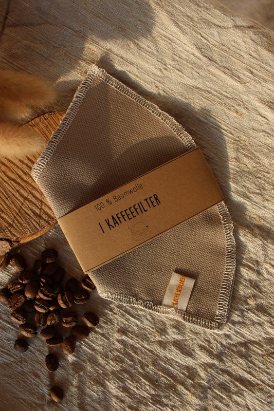 Reusable cotton coffee filters