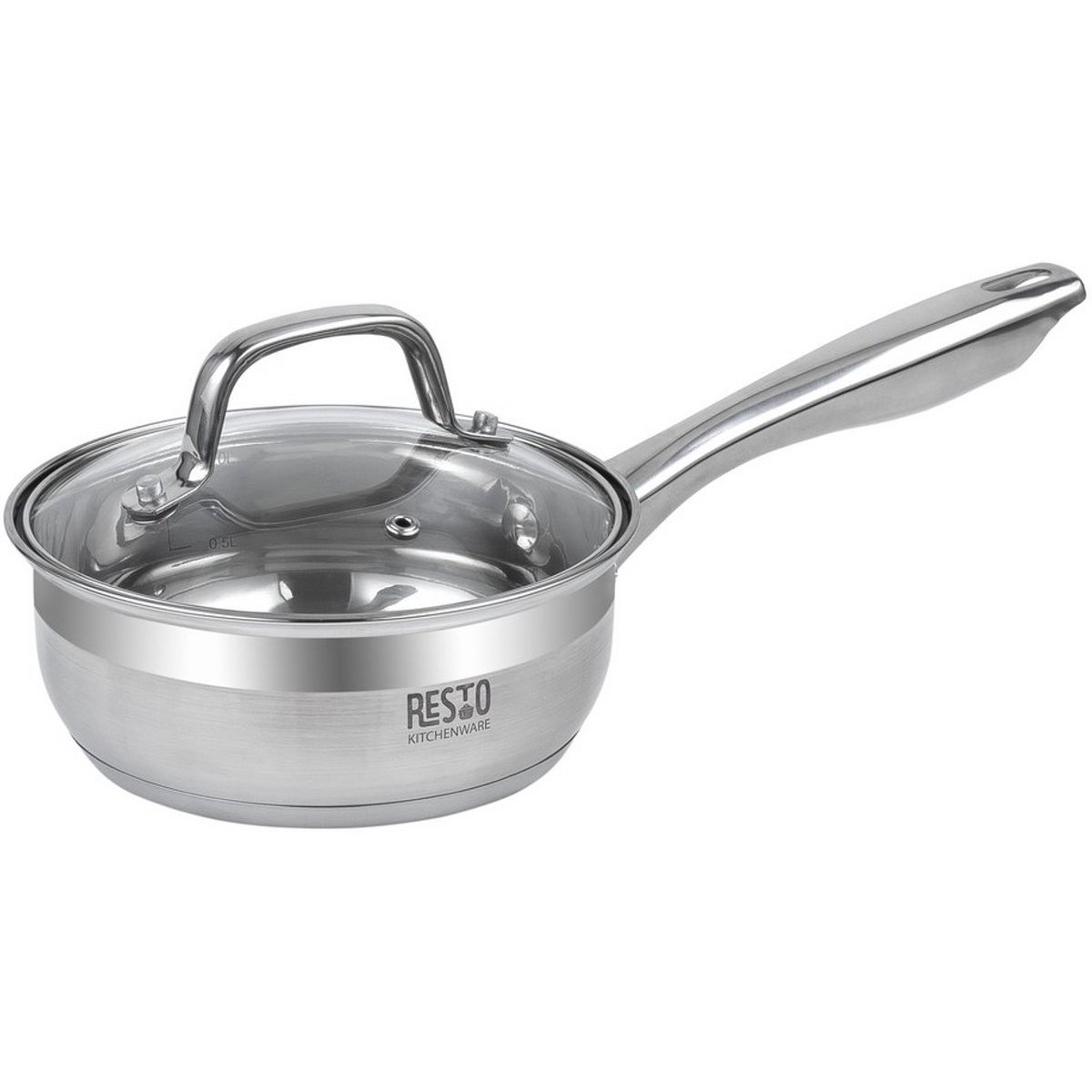 RESTO 92001 Libra gryde - 1,4 liter - Rund Ø16 - Rustfrit stål - Induktion