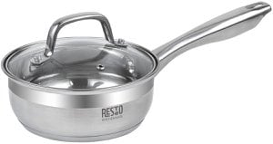 RESTO 92001 Libra Kochtopf – 1,4 Liter – Rund Ø16 – Edelstahl – Induktion