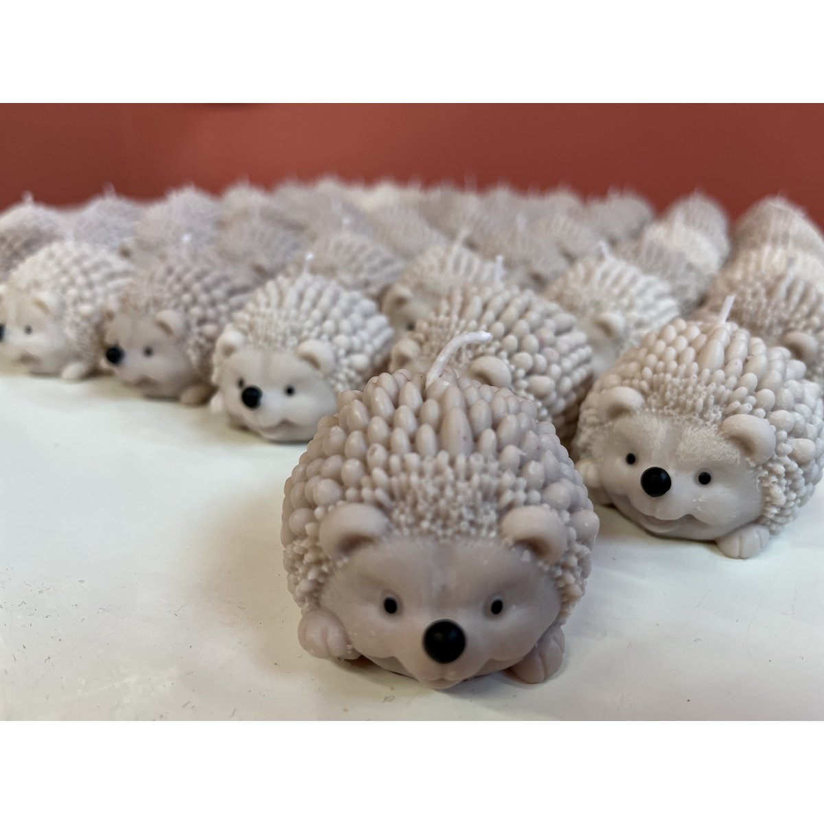 Hedgehog candle