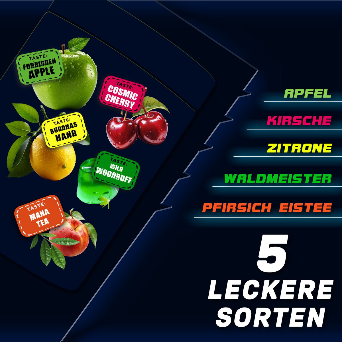 Premium Boosters | Cosmic Cherry | 500g | 50 servings