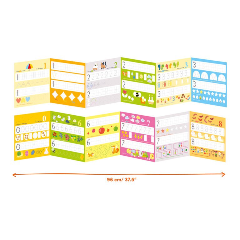 Looong Coloring Books - Ready to Write Numbers