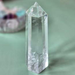 A+ Clear Quality Gemstone Rock Crystal Tower / Obelisk (Clear Quartz Tower)