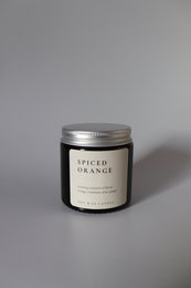 Spiced orange, natural soy wax candle with essential oils