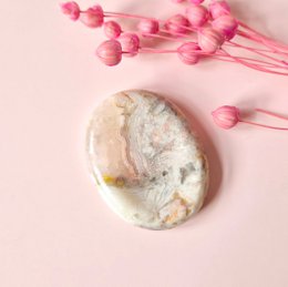 Crazy Agate Worry Stone – Duimsteen voor Rust en Balans