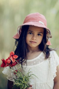 AVA Sommermütze für Mädchen – Mandel