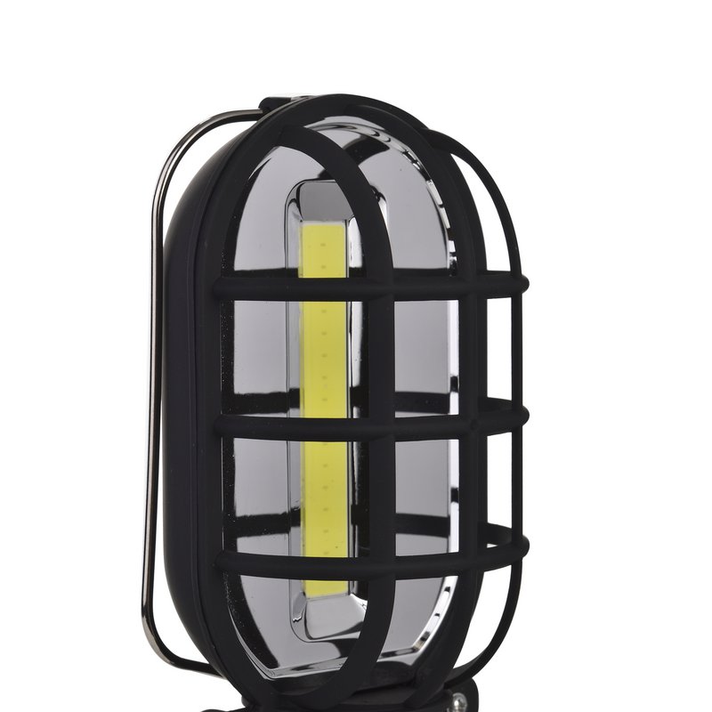 Torcia LED COB ultra potente 250 Lumen - Ultra pratica - Supporto magnetico con gancio