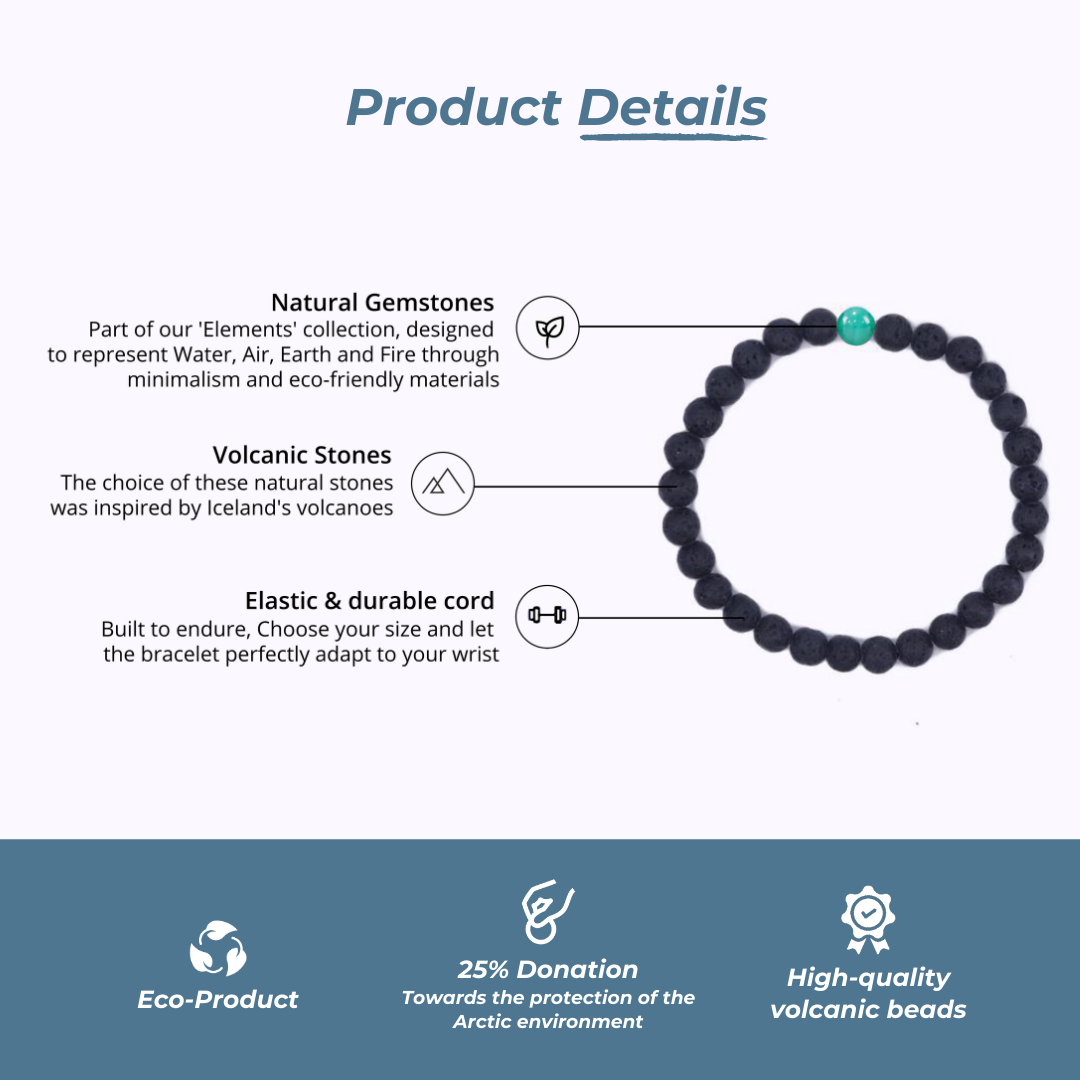 Earth Armband (groen) - Sieraden - Unisex kerstcadeau