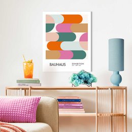 Obraz Slim Frame w stylu Bauhaus 50x40