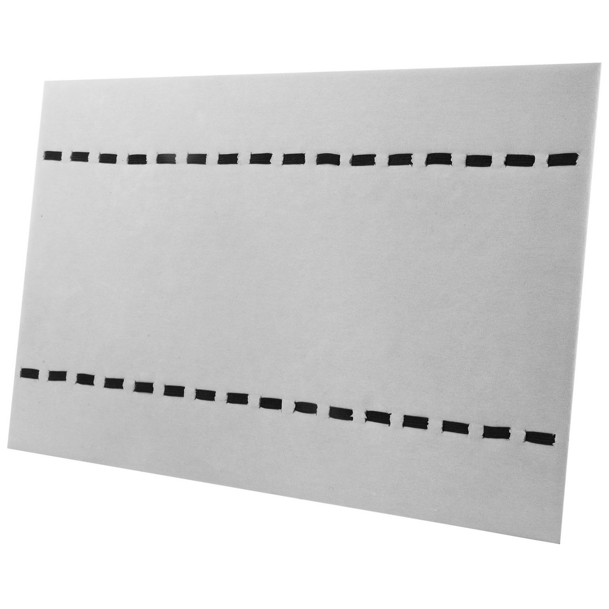 Uhrendisplay, grau, mit Gummizug, 39 cm x 26 cm x 0,5 cm