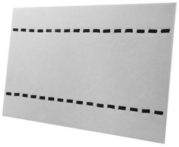 Uhrendisplay, grau, mit Gummizug, 39 cm x 26 cm x 0,5 cm