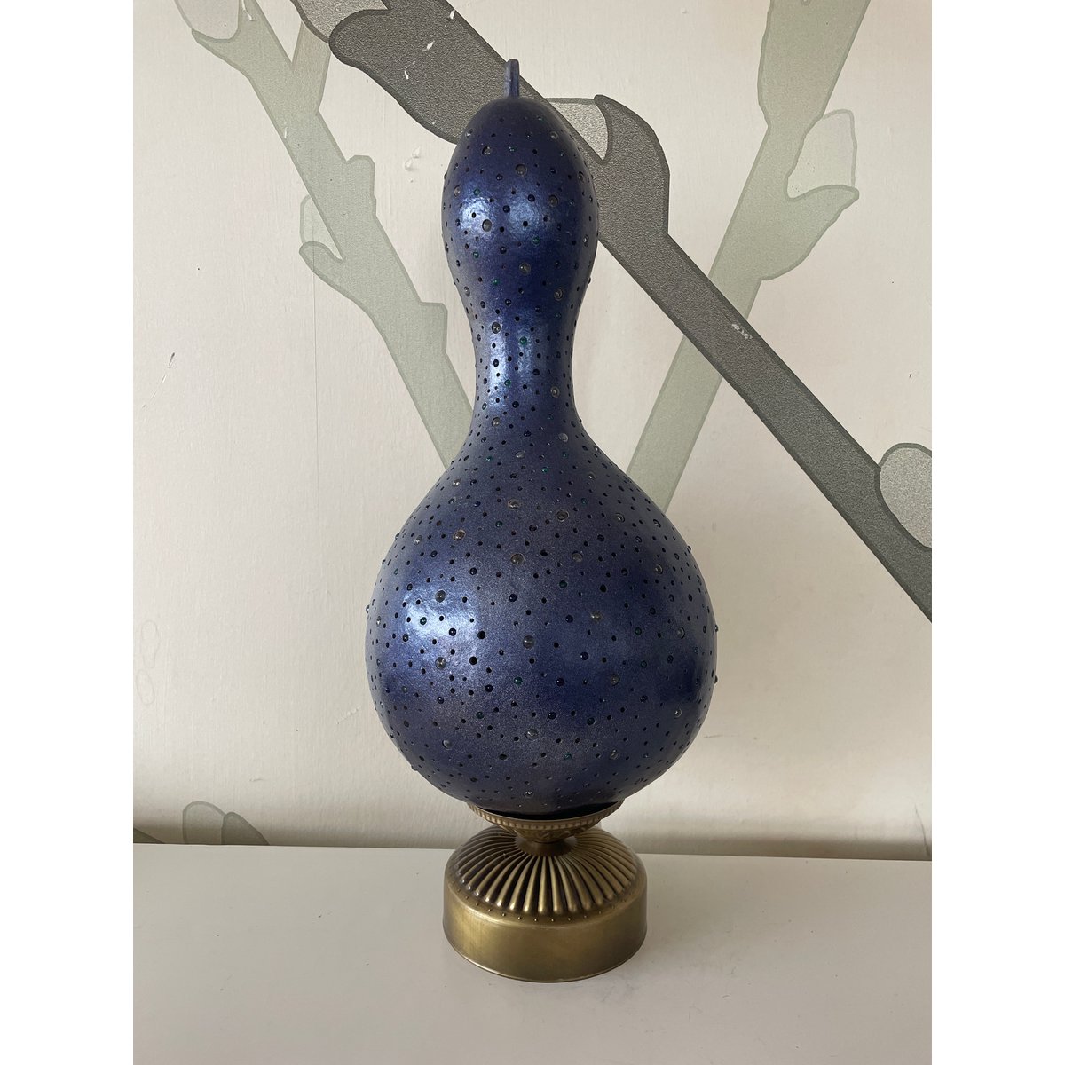Kürbislampe - Katze und der Mond 2