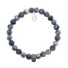 Bracelet Sodalite et Crâne Pour Lui