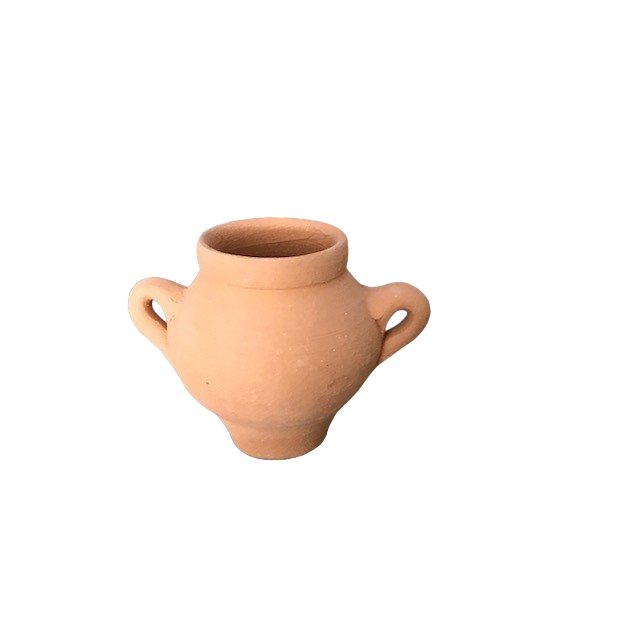Terracotta krukke 6 cm