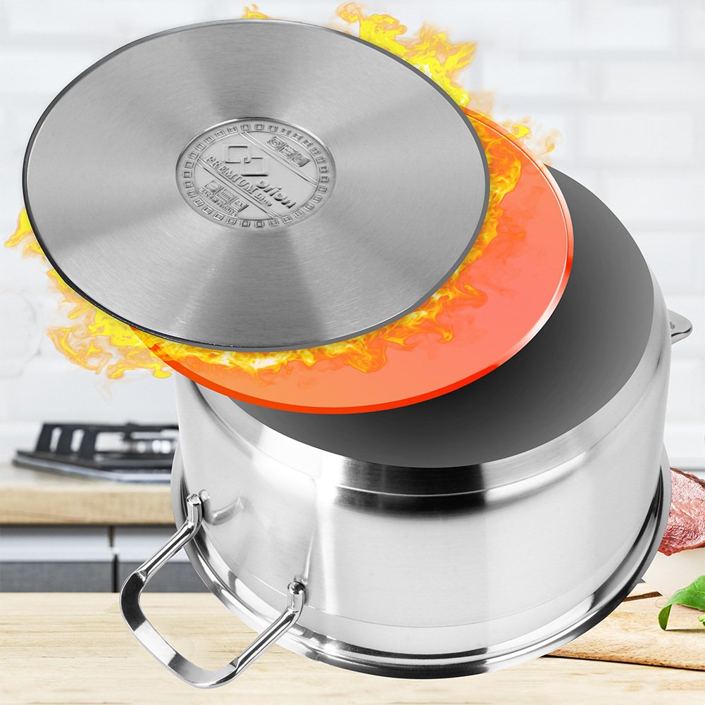 Topfstahl mit Deckel Anett 22 cm, 4,3 l