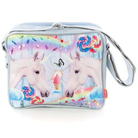 Schoudertas/laptoptas Eenhoorns (Unicorns)