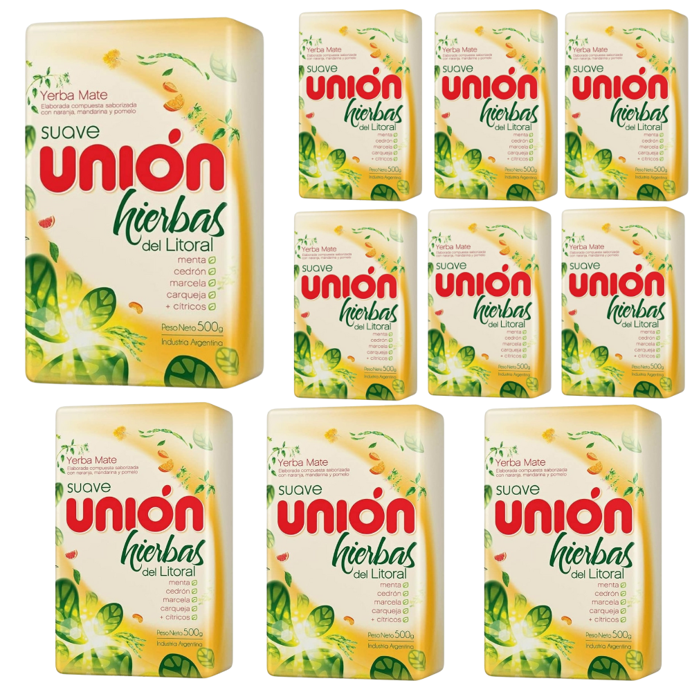 Yerba mate Union hierbas del litoral 500g