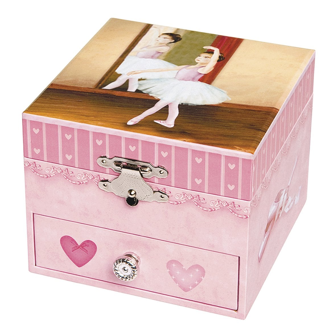 Music Cube Box Bailarina en tutú - Rosa - Figura bailarina